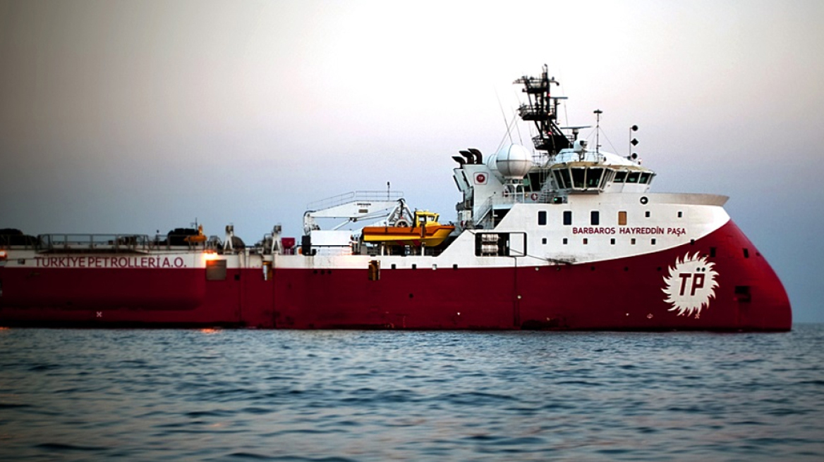 Η Τουρκία στέλνει το Barbaros στην ελληνική υφαλοκρηπίδα 