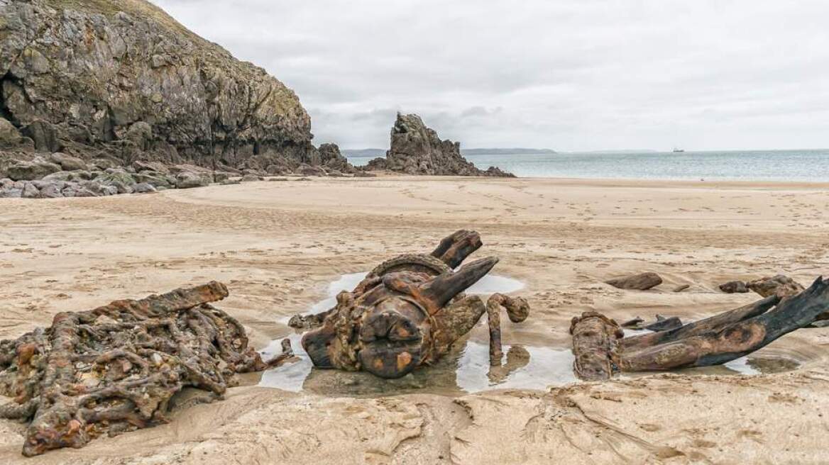 Ναυάγιο... φάντασμα του προηγούμενου αιώνα «αναδύθηκε» στην Ουαλία