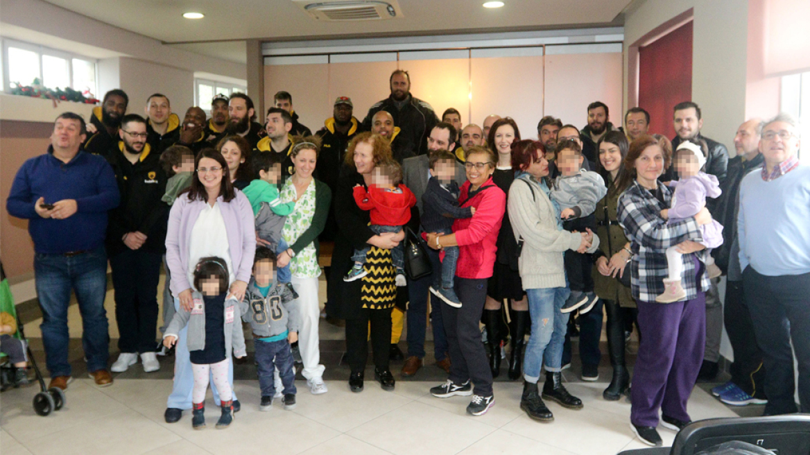 AEK BC και betshop.gr σκόρπισαν αμέτρητα παιδικά χαμόγελα!