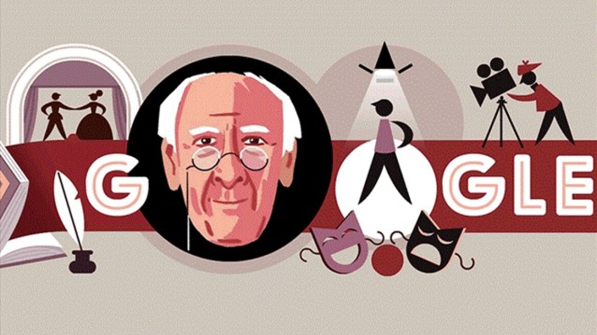Google doodle για τον Κονσταντίν Στανισλάφσκι