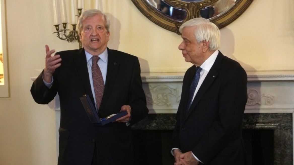 Ο Προκόπης Παυλόπουλος τίμησε τον καθηγητή Γκρέγκορι Νάγκι