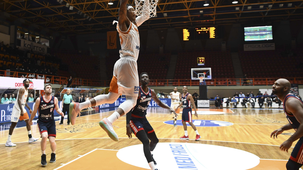 Basketball Champions League, Προμηθέας Πατρών-Στρασμπούρ 77-64: Τεράστιος Προμηθέας πήρε νίκη-πρόκριση