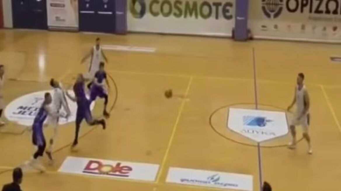 Βίντεο: Μπασκετμπολίστας του Δούκα κινδυνεύει να χάσει την όρασή του από χτύπημα αντιπάλου