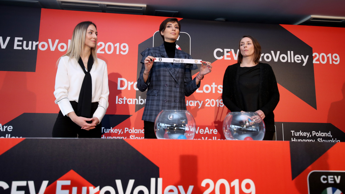 Ευρωβόλεϊ 2019: Πολύ δύσκολη κλήρωση για την Εθνική γυναικών