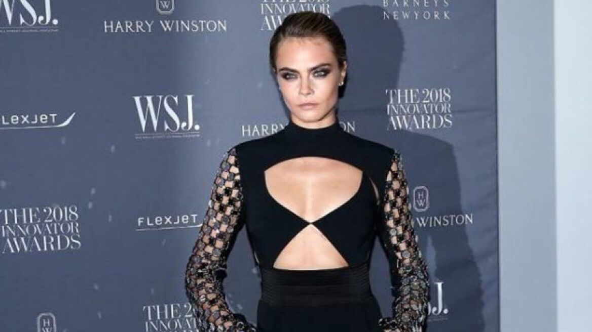 Η Cara Delevingne ποζάρει ολόγυμνη για τον οίκο Balmain 