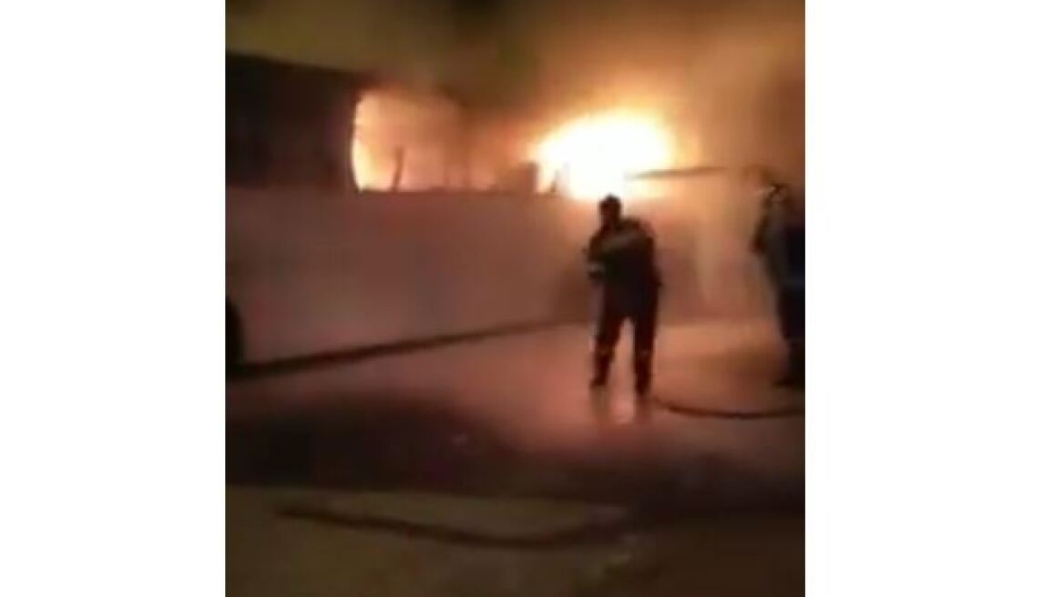 Κοζάνη: Λεωφορείο τυλίχθηκε στις φλόγες εν κινήσει 