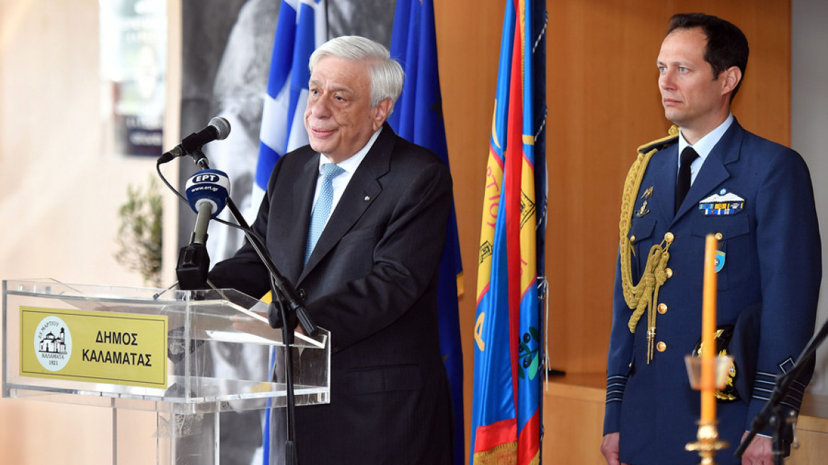 Παυλόπουλος από Καλαμάτα: Αρραγής ενότητα στα μεγάλα και σημαντικά εθνικά θέματα