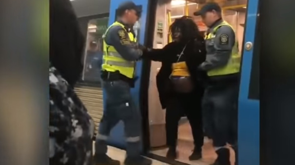 Σάλος στη Σουηδία: Αστυνομικοί έβγαλαν με τη βία έγκυο γυναίκα από το μετρό