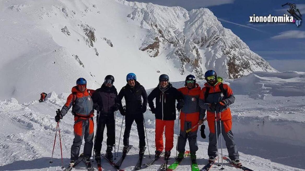 Καρπενήσι: Για σκι στο Βελούχι ο Κυριάκος Μητσοτάκης