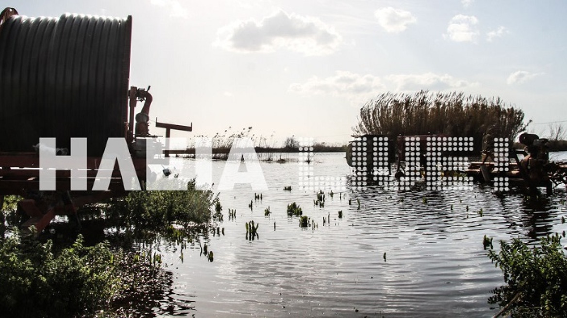 Ηλεία: Ξανάγινε... λίμνη η Αγουλινίτσα