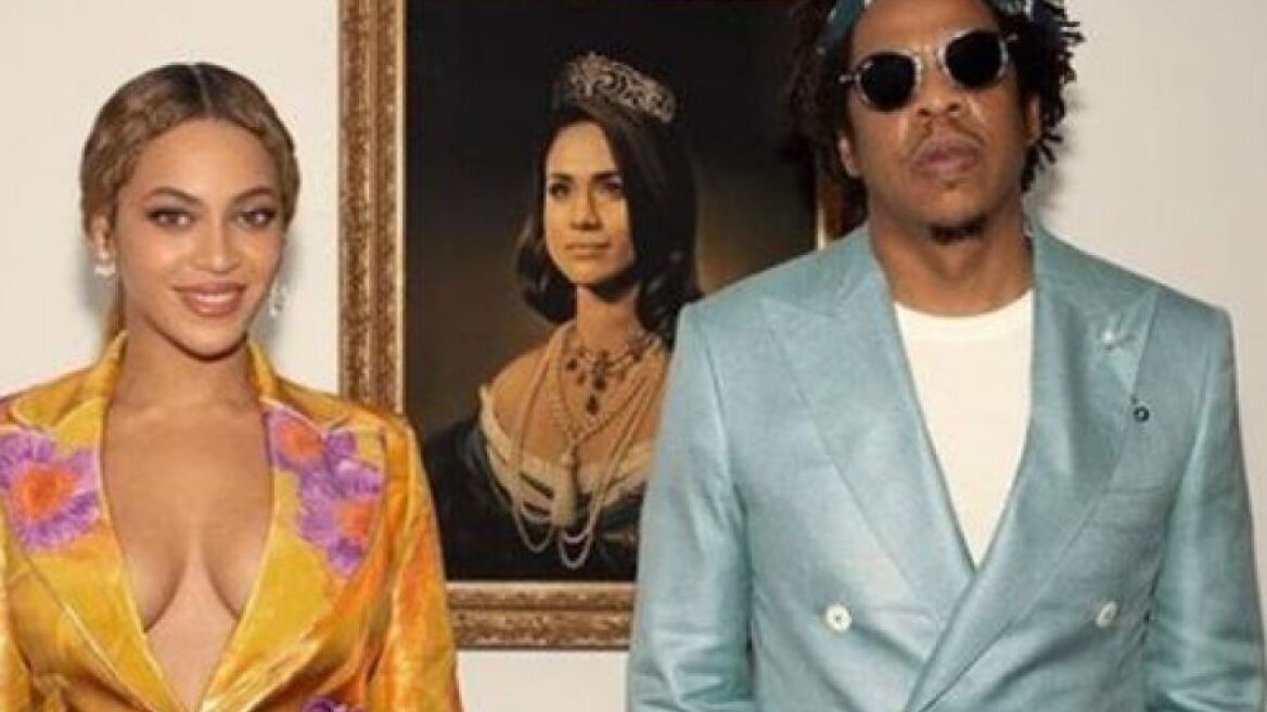 Η Μπιγιονσέ και ο Τζέι Ζι μεταμορφώνουν τη Μέγκαν Μαρκλ σε Μόνα Λίζα 