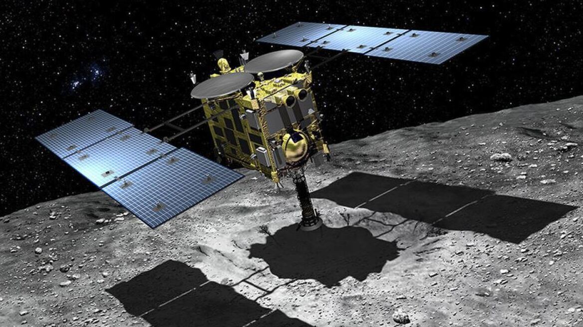 Το ιαπωνικό σκάφος Hayabusa 2 «πάτησε» στον αστεροειδή Ριούγκου και συνέλεξε το πρώτο δείγμα