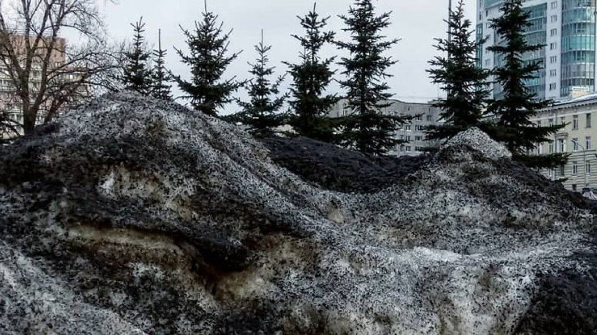 Βρέθηκε ο ένοχος για το μαύρο χιόνι στη Σιβηρία