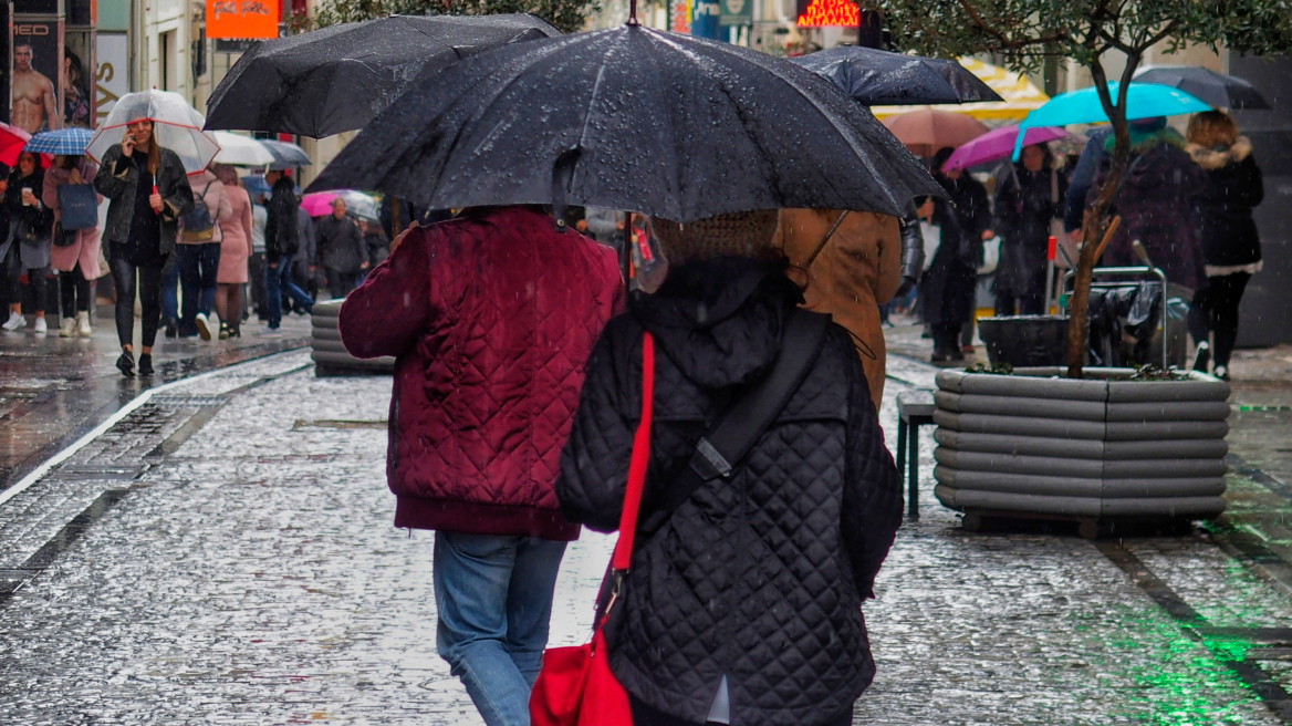 Καιρός: Χαλάει το Σάββατο με βροχές και καταιγίδες