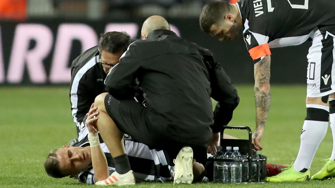 ΠΑΟΚ: Έναν μήνα εκτός ο Πέλκας!