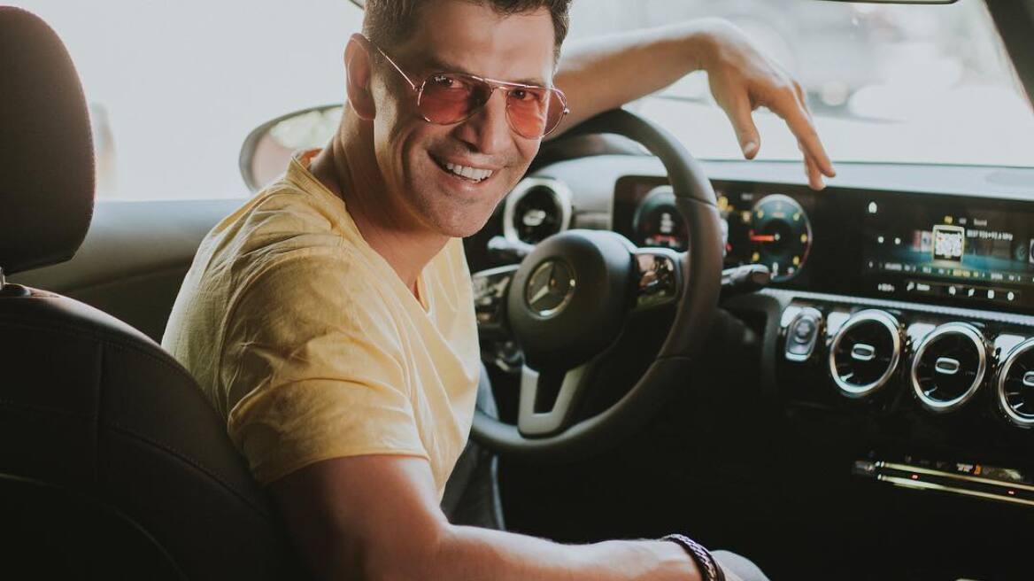 Στην Ελασσόνα για... business ο Σάκης Ρουβάς