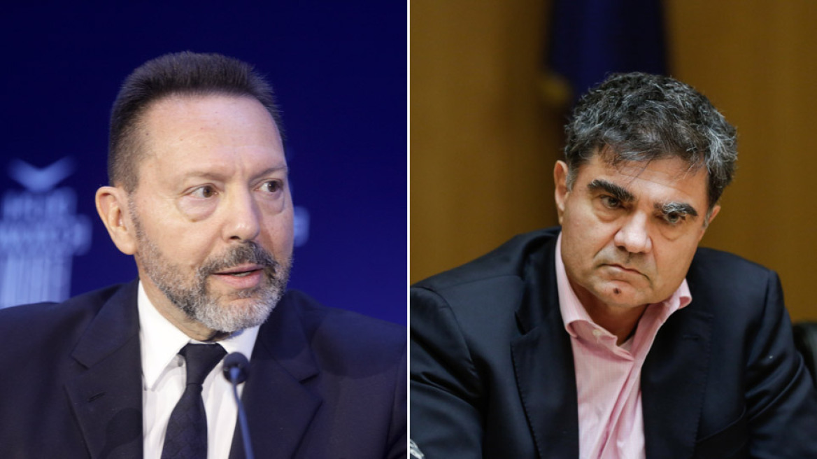 Γεύμα Στουρνάρα- Γιάννη Βαρδινογιάννη στην Τράπεζα της Ελλάδος