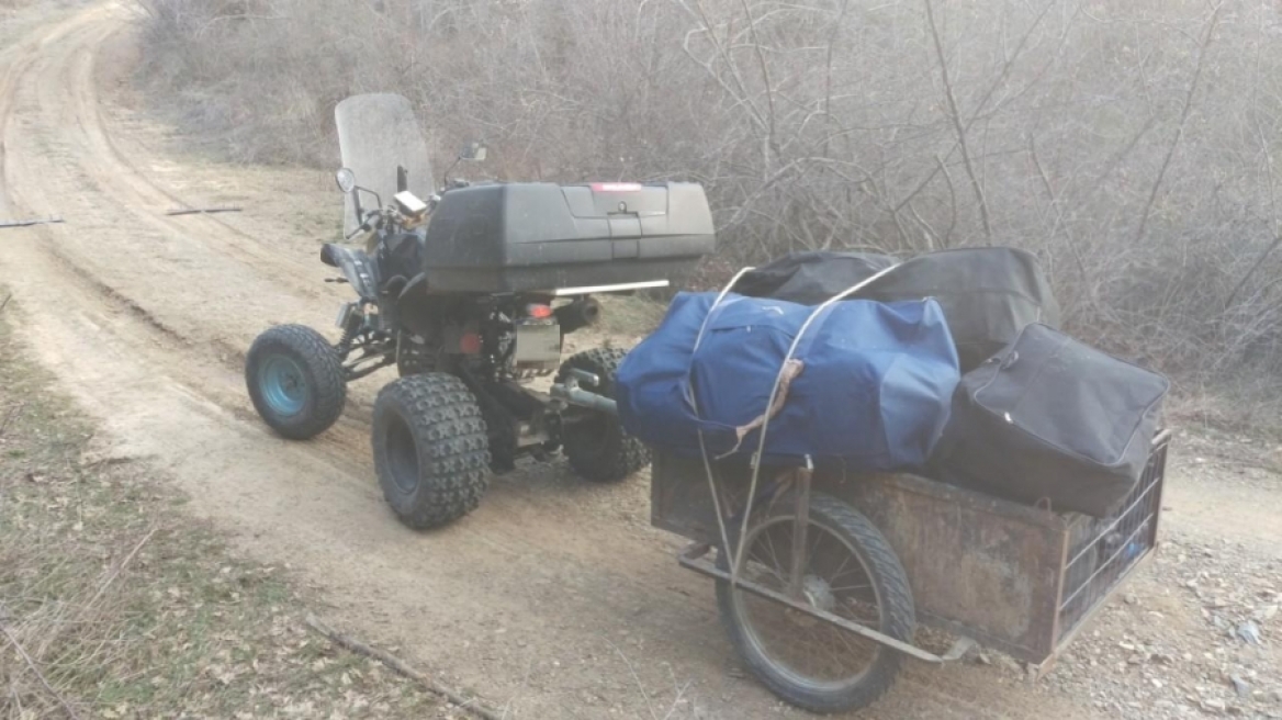 Κιλκίς: Μετέφερε με τρέιλερ σάκους γεμάτους ναρκωτικά