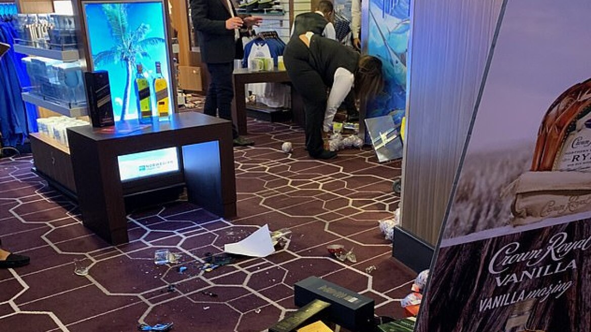 ΗΠΑ: Ριπή ανέμου 12 μποφόρ συντάραξε κρουαζιερόπλοιο - Πολλοί τραυματίες