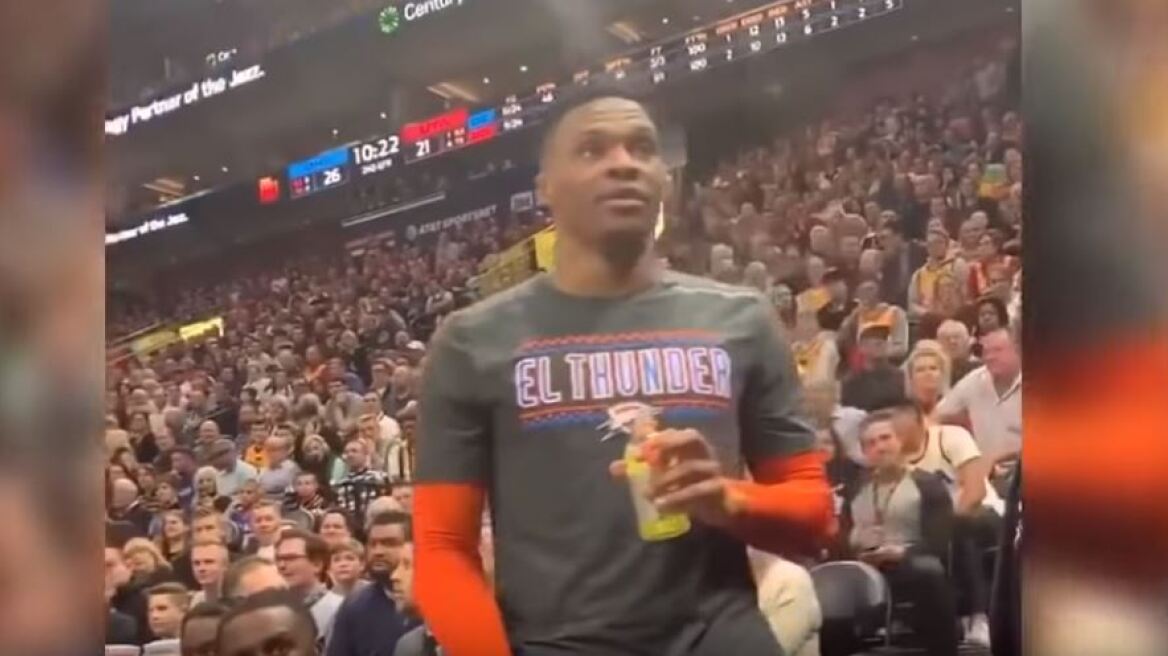 Ο Γουέστμπρουκ έβρισε οπαδό: Θα σε γ@@@ω, το ορκίζομαι