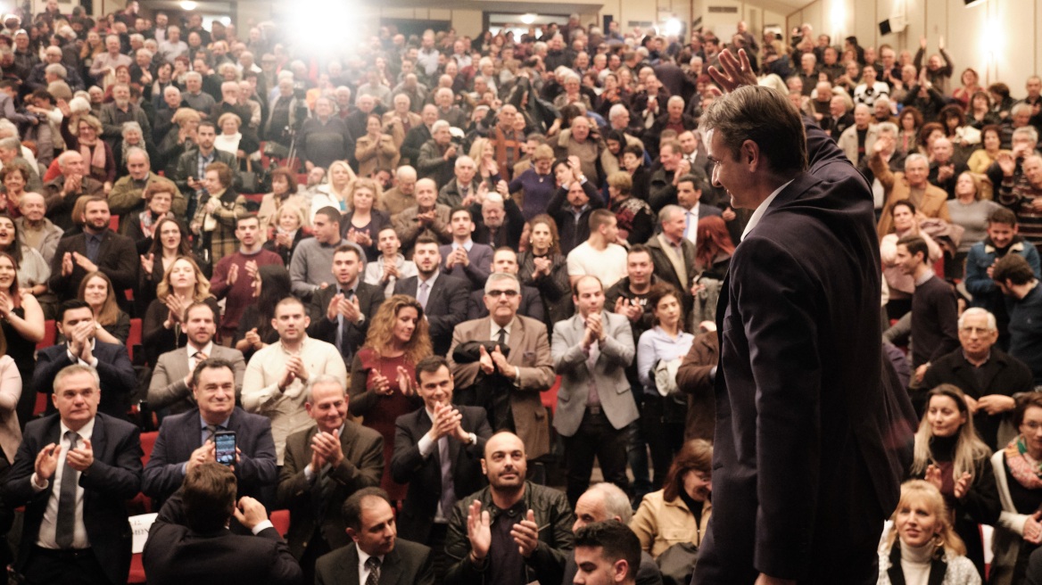 Μητσοτάκης από τη Λέσβο: Δημοψήφισμα οι ευρωεκλογές 