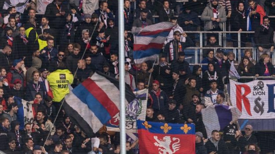 Champions League: Συμπλοκές οπαδών Μπάρτσελόνα και Λιόν