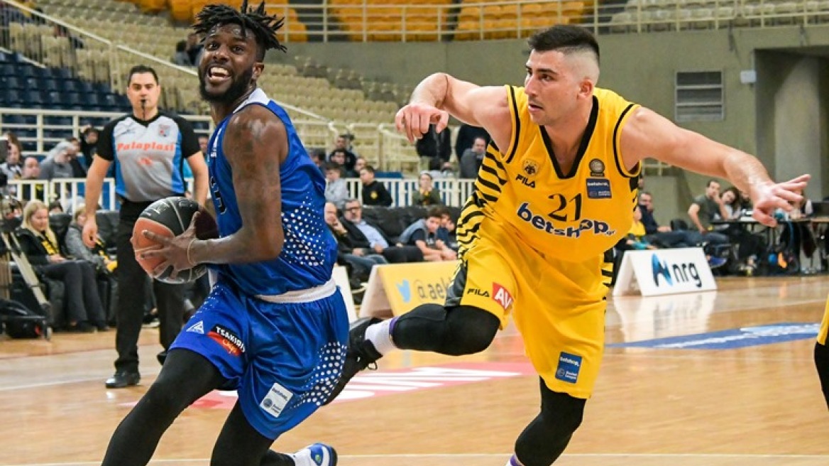 Basket League, ΑΕΚ-Κύμη 96-92: Αγχώθηκε, πληγώθηκε, αλλά «καθάρισε» την Κύμη η ΑΕΚ!