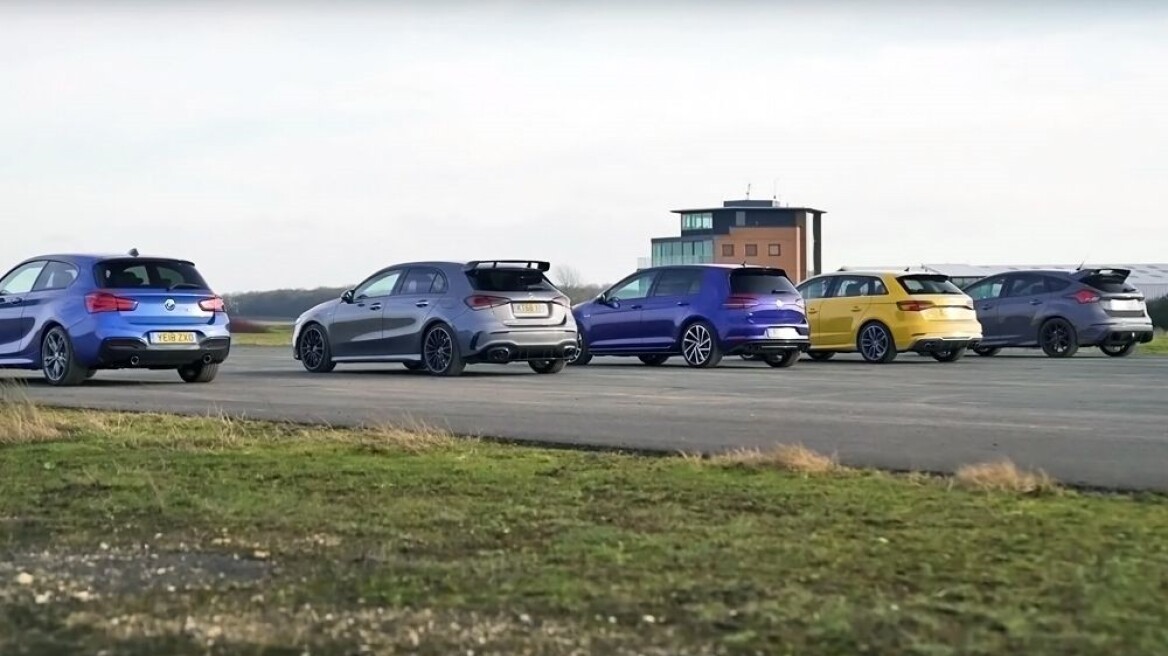 Video: Η κόντρα των απόλυτων hot hatch 