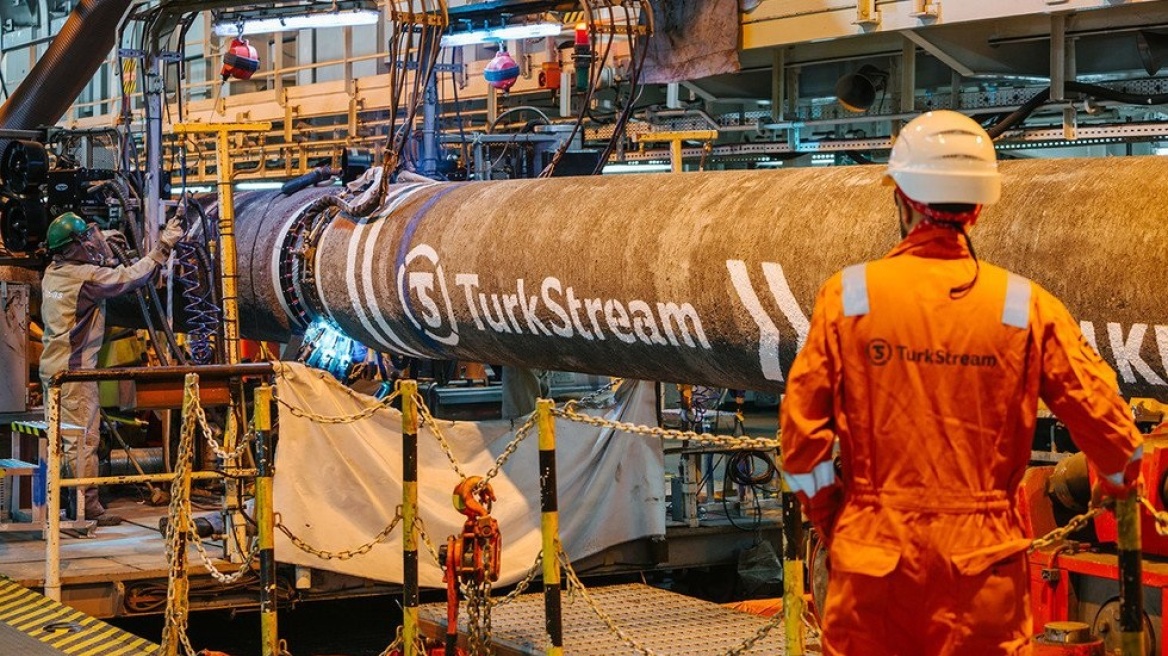 Αγωγός Turkish Stream: Ολοκληρώθηκαν τα έργα στη Μαύρη Θάλασσα