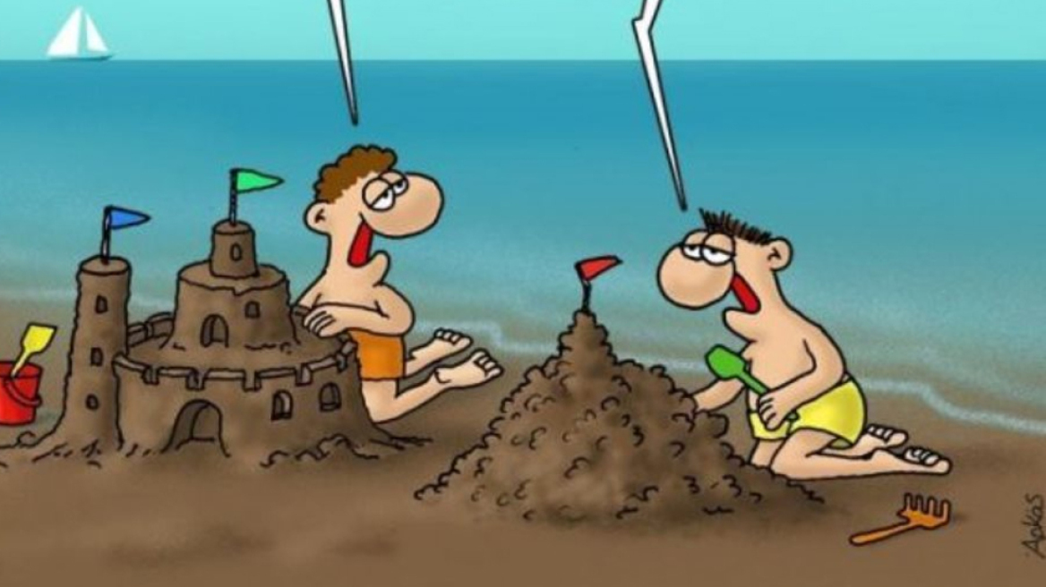 Νέα σκίτσα του Αρκά για την επαγγελματική... σταδιοδρομία του Τσίπρα