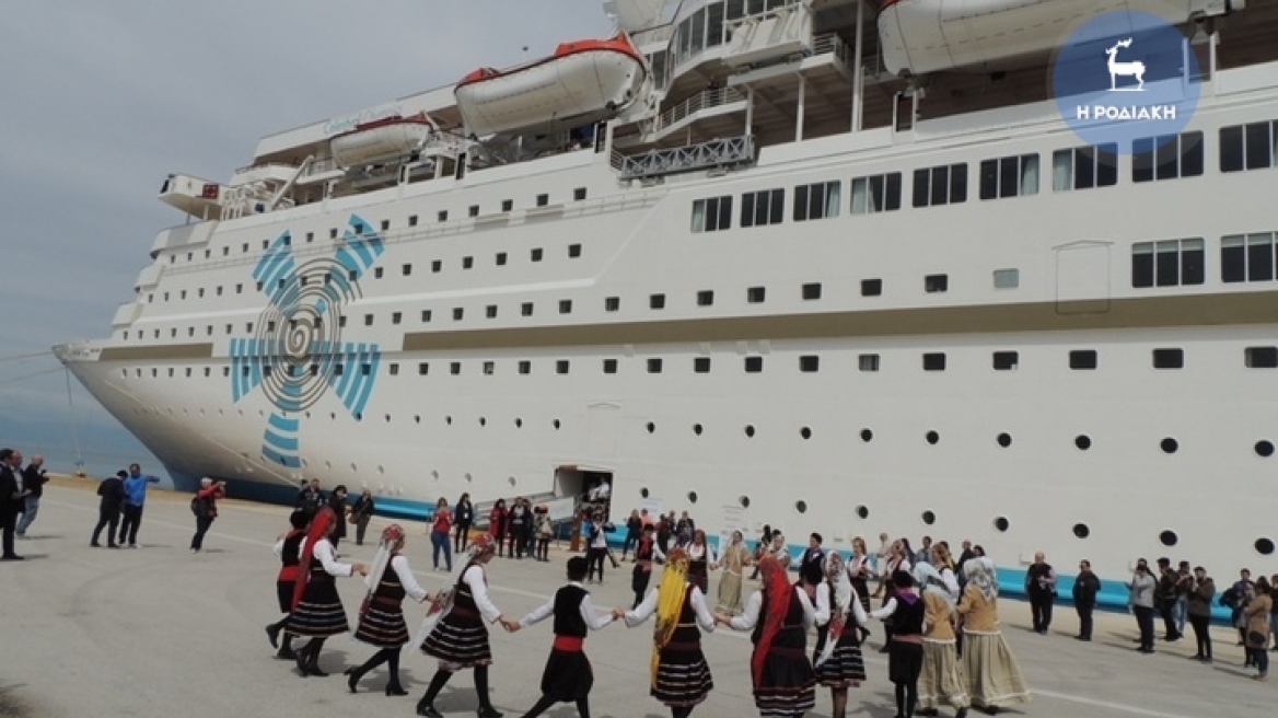 Ρόδος: Αύξηση 15% στις αφίξεις κρουαζιερόπλοιων φέτος