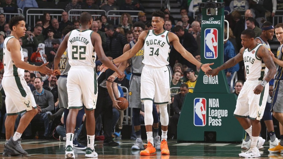 Πρώτοι στην Central Division οι Μπακς μετά από 18 χρόνια 