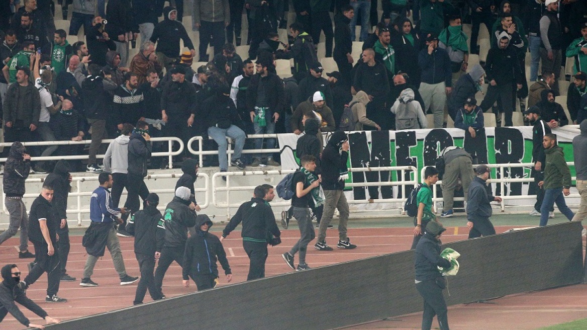 Αφαίρεση 3 βαθμών και δύο αγωνιστικές κεκλεισμένων των θυρών για τον Παναθηναϊκό - Θα συνεχιστεί το ντέρμπι