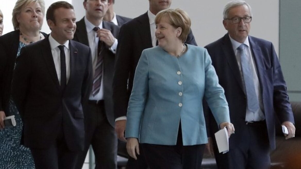 Συνάντηση Γιούνκερ, Μέρκελ, Μακρόν και Σι Τζινπίνγκ για συνεργασία ΕΕ - Κίνα και κλίμα