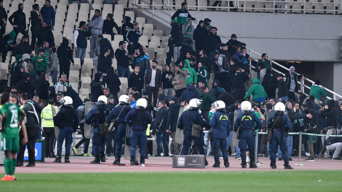 Αφαίρεση 3 βαθμών και δύο αγωνιστικές κεκλεισμένων των θυρών για τον Παναθηναϊκό - Θα συνεχιστεί το ντέρμπι