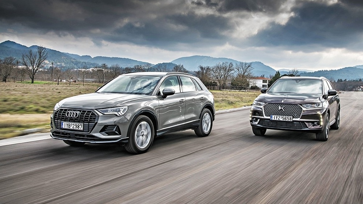 Συγκρίνουμε: Audi Q3 VS DS 7 Crossback