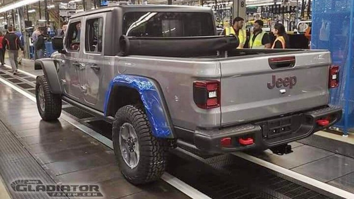 To αγροτικό της Jeep μπήκε στην παραγωγή 