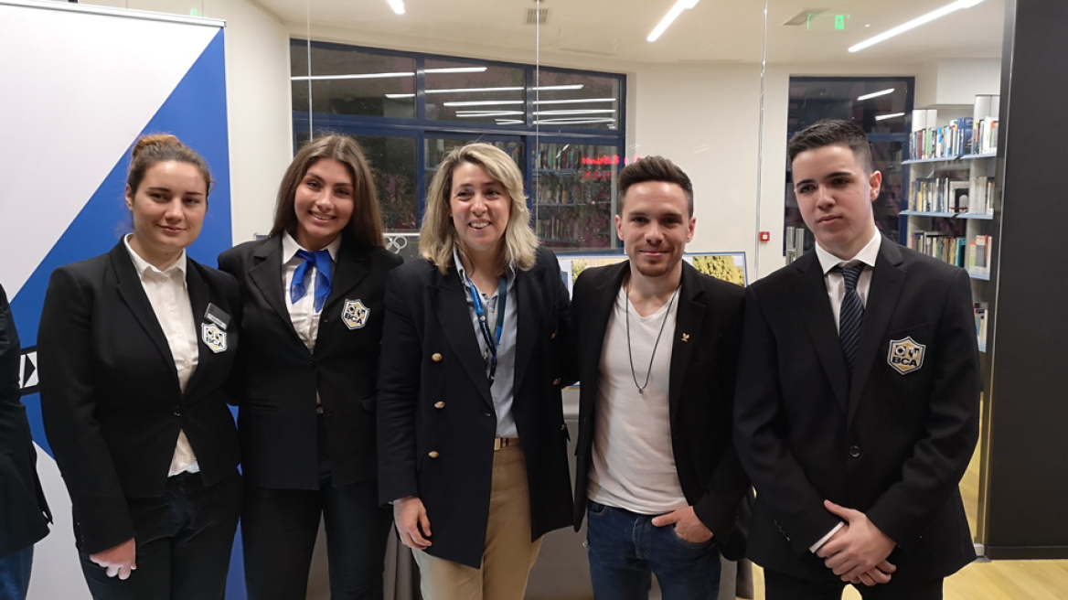 Λευτέρης Πετρούνιας και Σπύρος Γιαννιώτης στο BCA College: Πιο ψηλά, πιο δυνατά, πιο προσωπικά