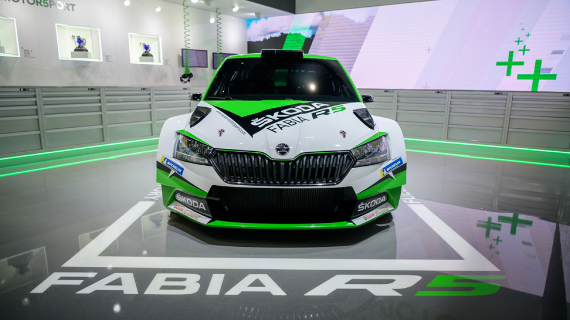 H Skoda παρουσίασε την αναβαθμισμένη Fabia R5 