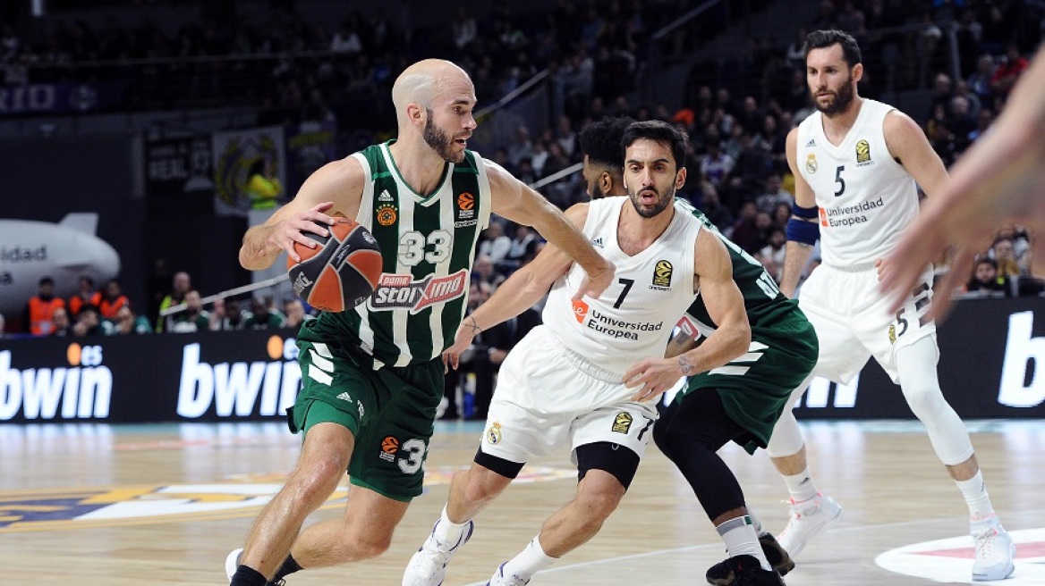 Νίκη κόντρα στη Ρεάλ για να «σφραγίσει» την παρουσία στα play off θέλει ο Παναθηναϊκός