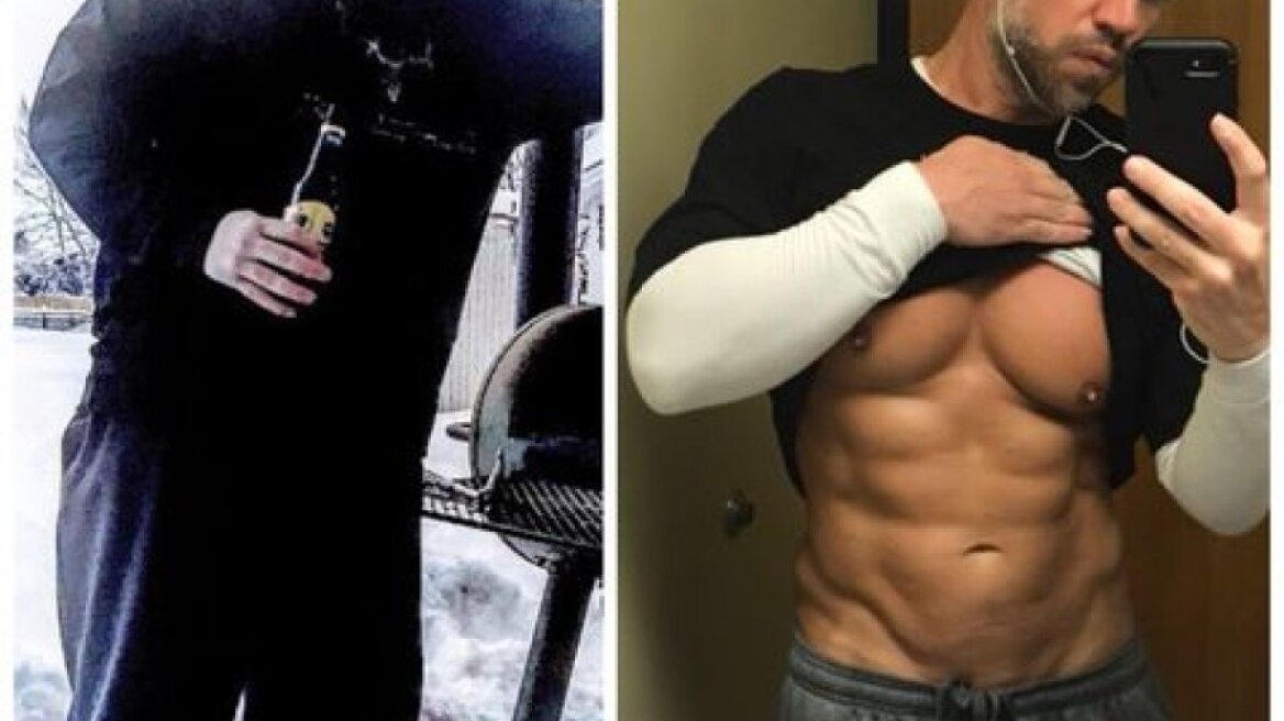 Έγινε «φέτες» χάνοντας 42 κιλά σε 5 μήνες