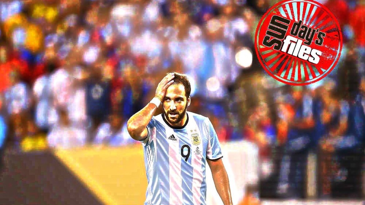 Γκονσάλο Ιγουαΐν: Κλαίγοντας με την Αργεντινή