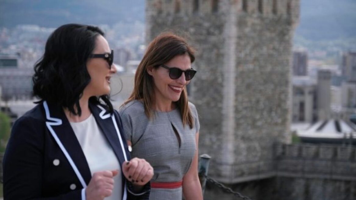 Στο μεσαιωνικό κάστρο των Σκοπίων η Μπέτυ Μπαζιάνα