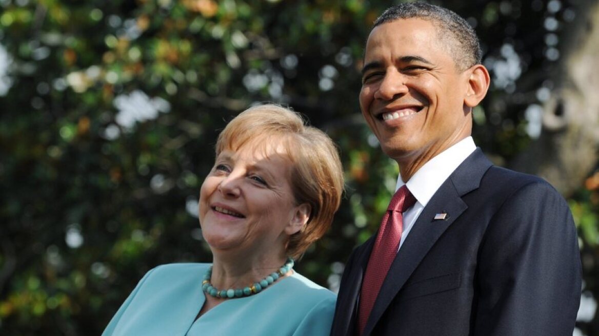 Ομπάμα - Μέρκελ στο Βερολίνο: Συνταντώνται ξανά οι δύο... «φίλοι από τα παλιά» 