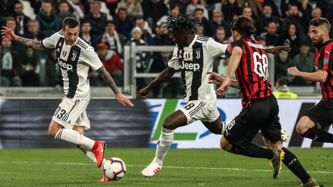 Γιουβέντους - Μίλαν 2-1: Μία νίκη από το 8ο σερί η «Μεγάλη Κυρία»
