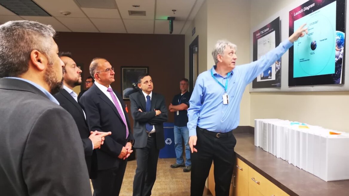 Στις εγκαταστάσεις της Lockheed Martin στις ΗΠΑ ο Νίκος Παππάς