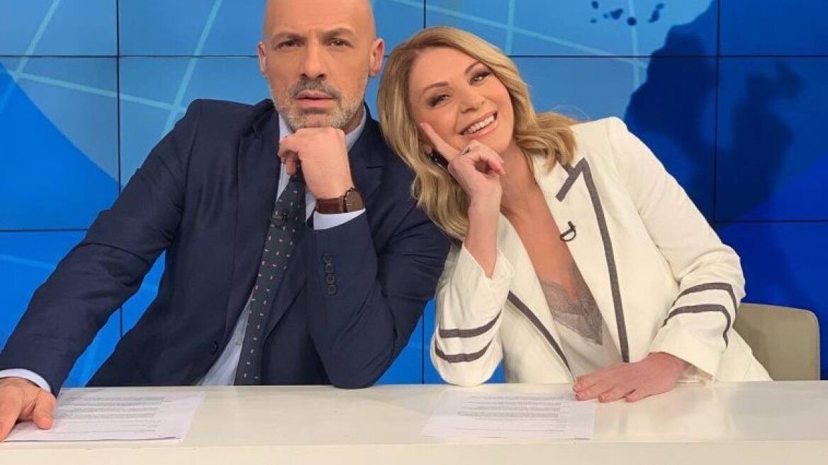 O Νίκος Μουτσινάς έκανε πρόταση... γάμου στην Έλλη Στάη