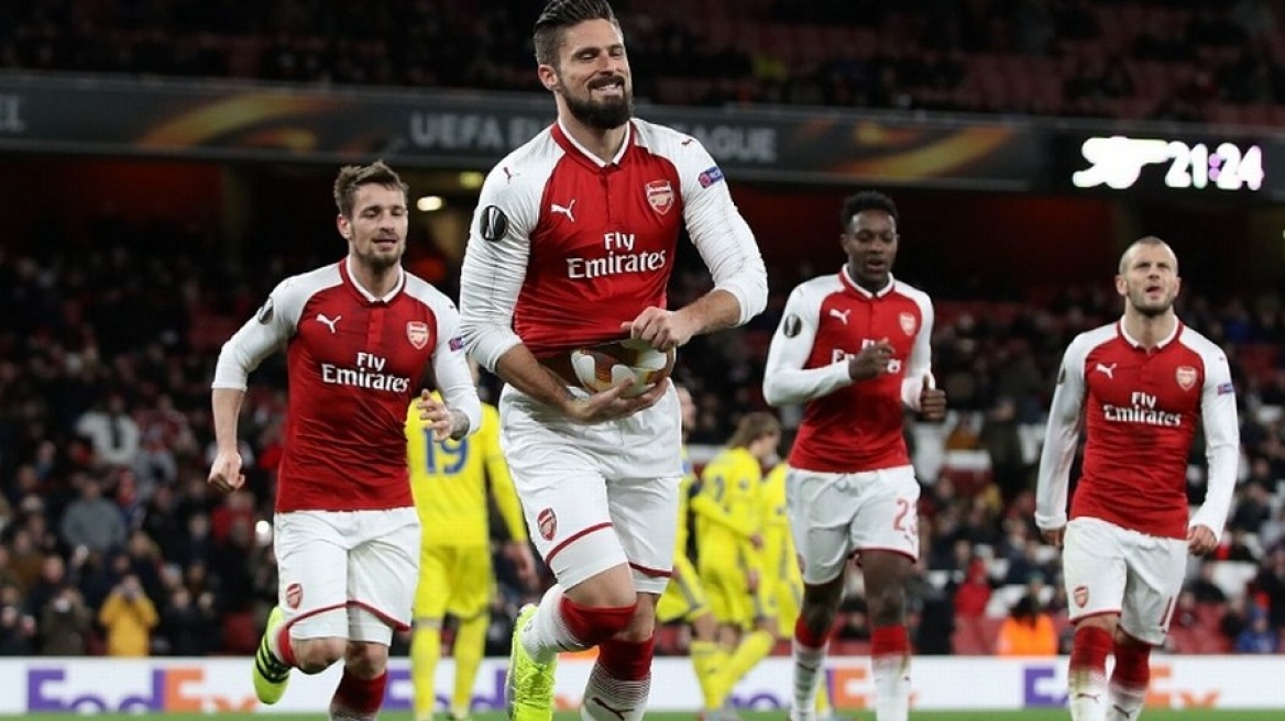 Europa League: Ξεχωρίζει το Άρσεναλ-Νάπολι στα πρώτα ματς για τους «8»