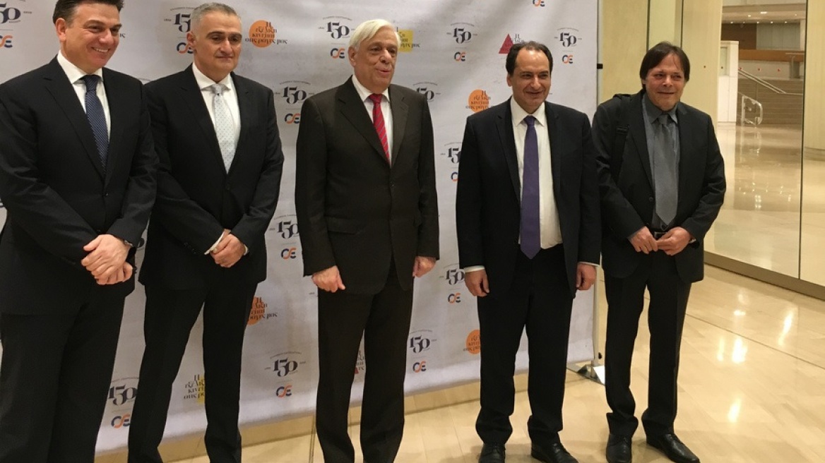 O Προκόπης Παυλόπουλος στην εκδήλωση για τα 150 χρόνια Ελληνικού Σιδηρόδρομου