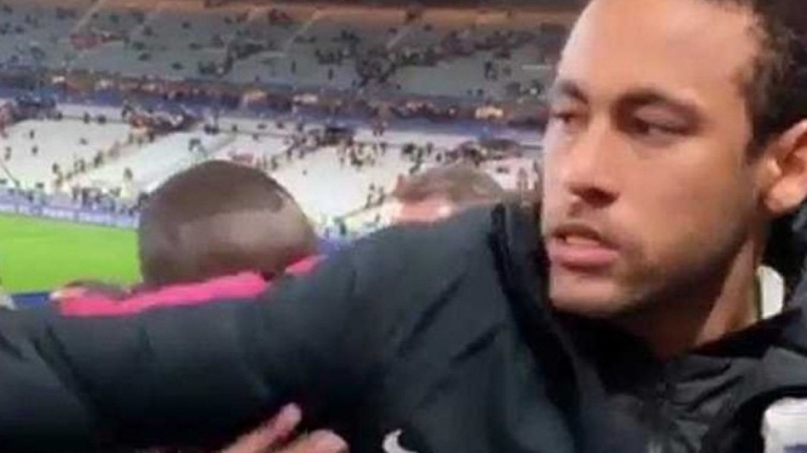 Ο Νεϊμάρ επιτέθηκε σε οπαδό της Ρεν - Δείτε βίντεο